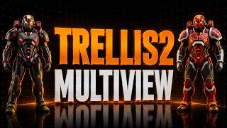 TRELLIS 2 Multiview in ComfyUI | 4 Photos to a Full 3D Model