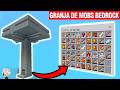 MEJOR GRANJA de MOBS Minecraft 1.21.132 (BEDROCK) + 10.000 Items