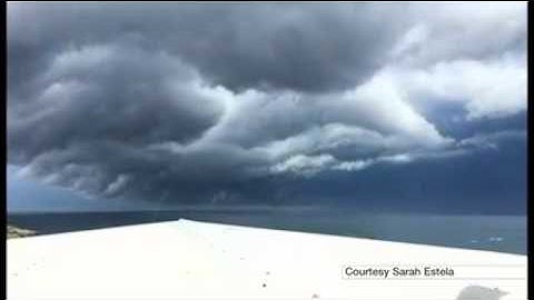 Timelapse footage shows a powerful “tsunami” cloud rolling across Sydney