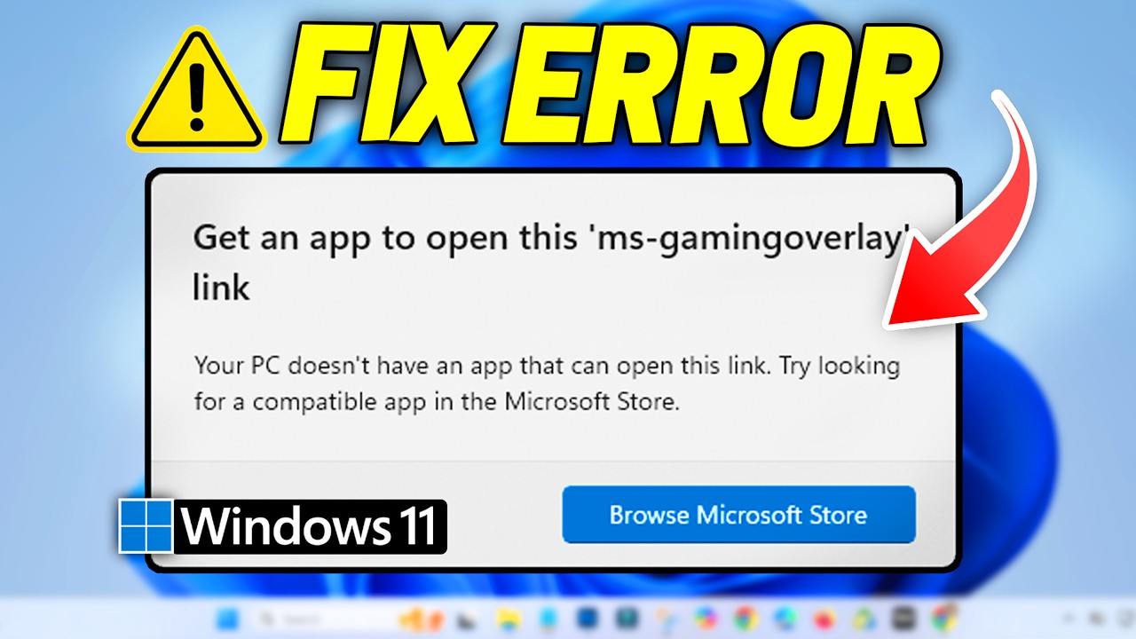 非対応★Win10→Win11アップ応援★イメ－ジ画★質問NG★返金NG How To Fix ms-gaming-overlay Popup Message on Windows 11 | Fix MS