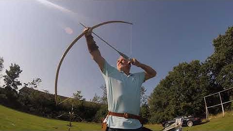 Jacek "Dziadek" Kaminski Senior shooting #100 English Warbow