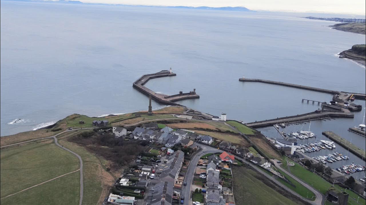 Whitehaven from 100m above Kells YouTube