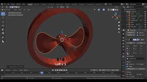 Blender Eevee : Animation Simple (Time Lapse)