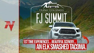 FJ Summit 2019 - 1st Time Experiences, Beautiful Scenery, an ELK SMASHED TACOMA