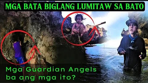Mga Kakaibang bata na biglang lumitaw sa bato | Mga guardian angels ba ang mga ito?