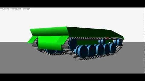 Adams Tracked Vehicle Toolkit - Tank Dance