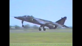 Jaguar GR1A Display of XX965 at RAF Coningsby 1992 Jaguar GR1A Display of XX965 at RAF Coningsby 1992