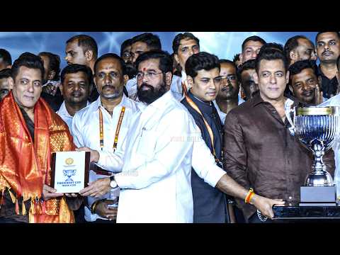 Salman Khan & Eknath Shinde Unveil President Cup 2026 Trophy