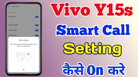 Vivo Y15s Smart Call Kaise Kare || How To Smart Call Setting On Vivo Y15s || Technical Akhilesh