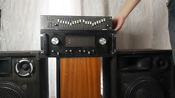 Gradiente A1 e algumas curiosidades. Equalizador E2 Esotech .