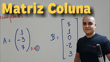 Como calcular matriz de uma coluna?