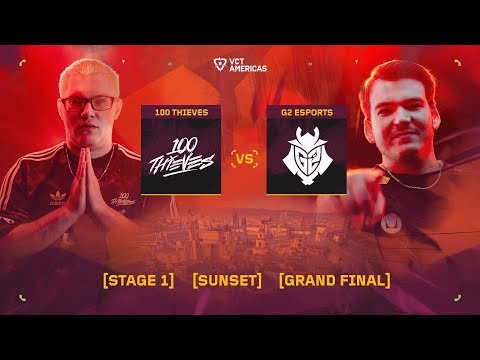 100 Thieves vs G2 Esports - VCT Americas Mid-Season Finals - Map 3