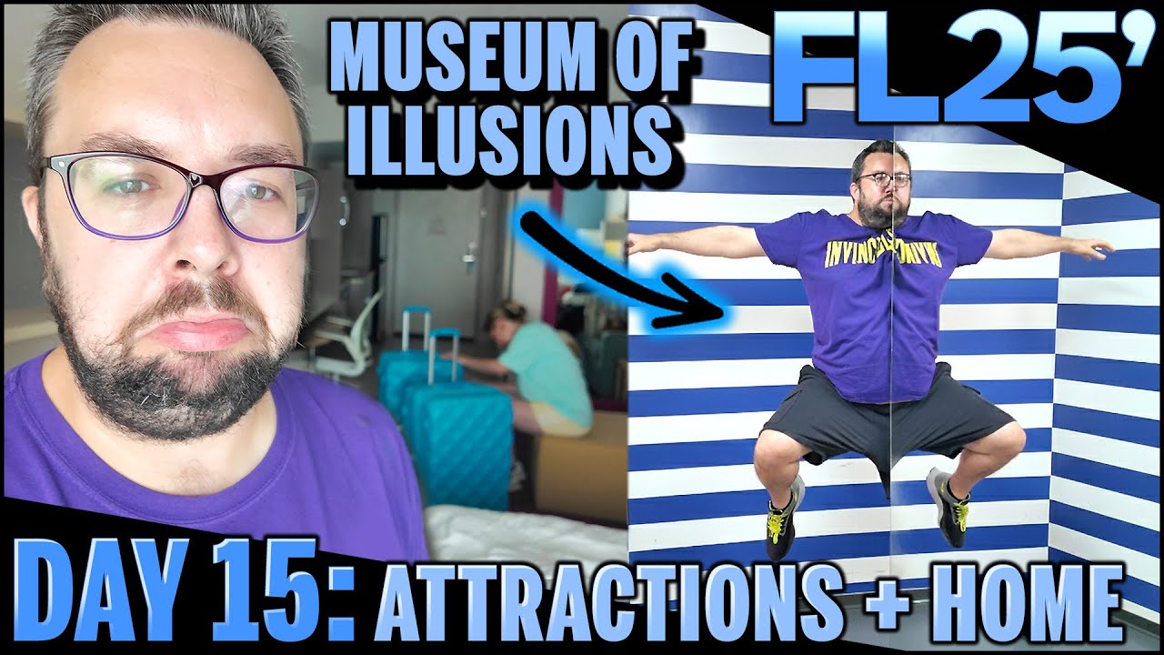 ПОСЛЕДНИЙ ДЕНЬ! Достопримечательности Icon Park + видеоблог о пути домой | FL25' День 15