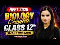 🚀 Complete Class 12th | Smart One Shot | Biology NCERT - All Important Lines | Dr Gargi Singh