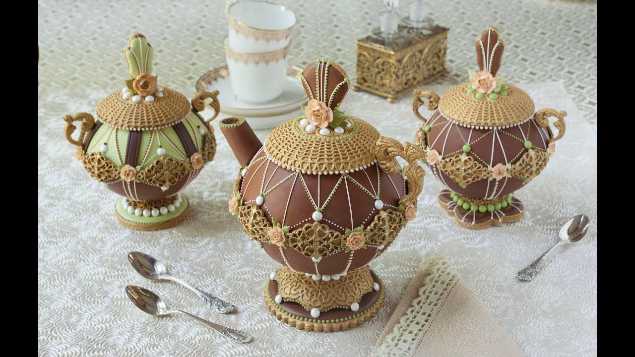 HOW TO MAKE 3 - D TEAPOT COOKIES