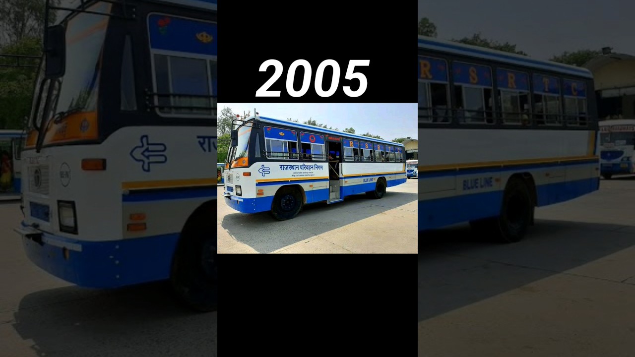 Evolution of Rajasthan Roadways Bus | Old vs New | 