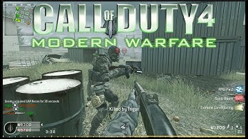 Call of Duty 4: Modern Warfare 2021 Multiplayer Shipment Gameplay | 4K