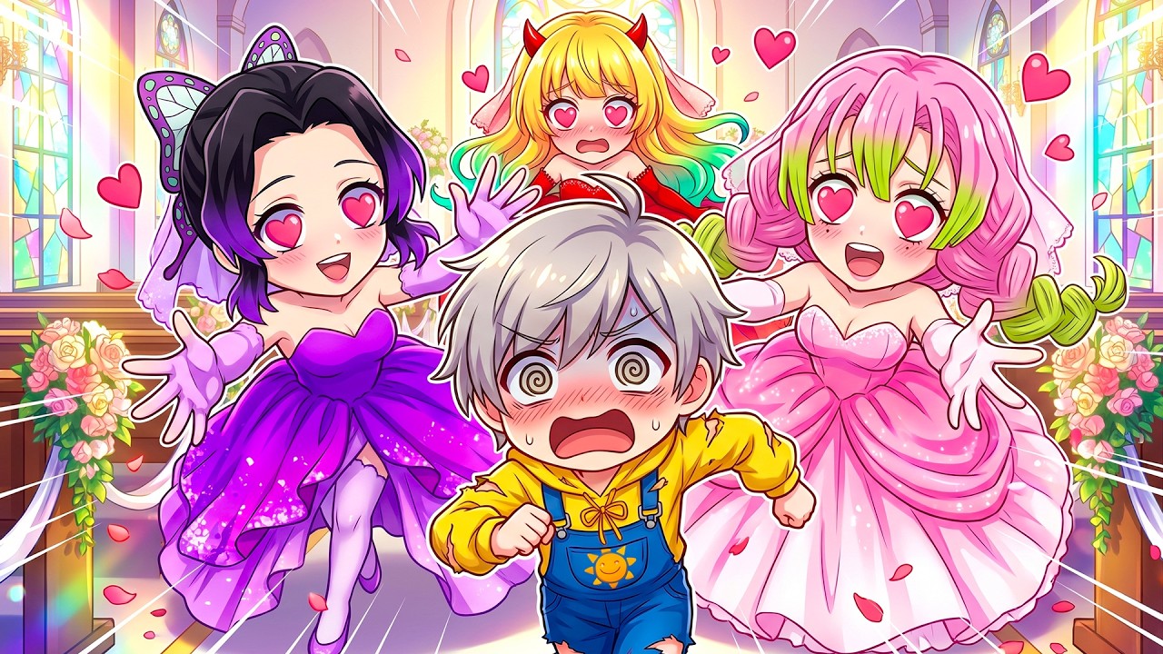 【 誰を選ぶ? 】結婚してください!?しのぶたちの中で誰かと今日結婚します…【 マイクラ / まいくら / Minecraft 】