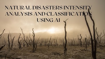 Natural Disasters Intensity Analysis and Classification using Artificial Intelligence | NalayaThiran