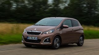 14 Peugeot 108 Allure E Vti 68 5 Turer Fahrbericht Der Probefahrt Test Review Youtube