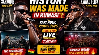Sarkodie Brings Out Kwaku Flick At Rapaholic Kumasi | Crowd Went CRAZY
