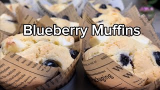 Blueberry Muffins *ASMR