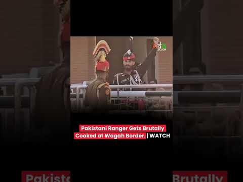 Indian Ranger Trolls Pakistani Ranger at Attari–Wagah Border 😂 | India Scoop