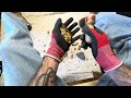 #128 Busting into some cracked up flint river chert for heat treatment. #flintknapping #arrowheads