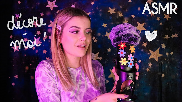 JE DÉCORE MON MICRO DE PTITES GOMMETTES 🥰