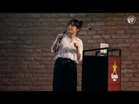 Paula Carrion At 10th DataBeersBCN