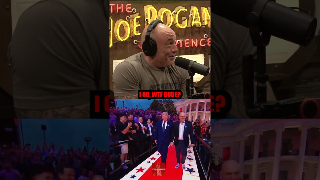 What TRUMP told ROGAN at UFC WHITE HOUSE ???? #ufc #mma #justingaethje #joerogan #trump 