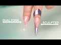 Dual Forms vs Sculpted Acrylic Nails