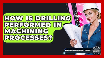 How Is Drilling Performed In Machining Processes? - Mechanical Engineering Explained