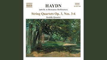 String Quartet in F Major, Op. 3, No. 5, Hob.III:17, "Serenade": III. Menuetto