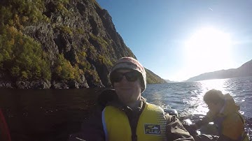 Mapping Grand Lake with Sidescan Sonar