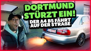 JP Performance - DORTMUND STÜRZT EIN! | Audi A4 5-Zylinder auf der Straße! image