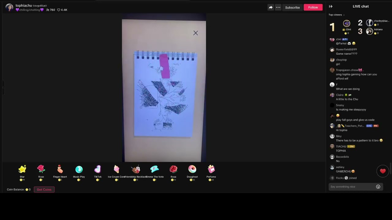 Tophiachu full Tiktok livestream June 17th 2024- She loses it, cries, and gets banned 4 times