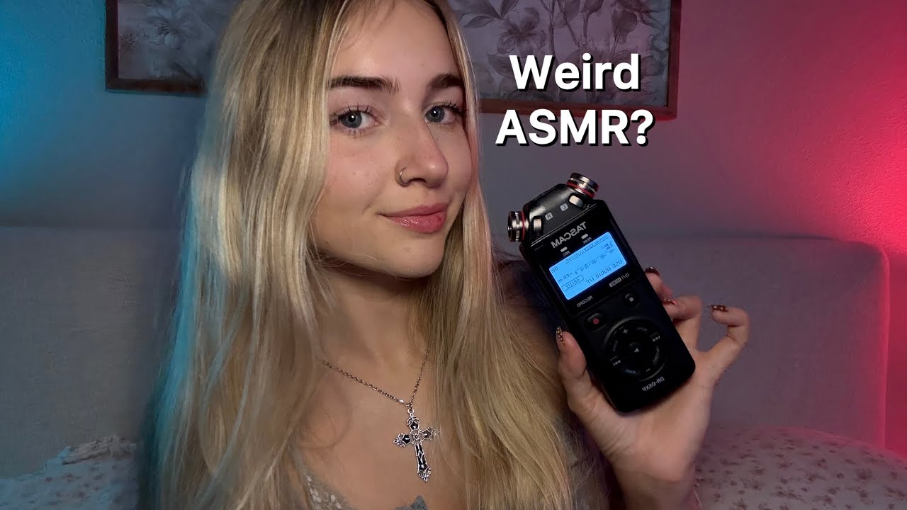 Weird ASMR That Will Probably Give You Tingles [Tascam] - YouTube