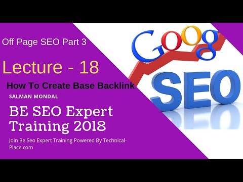 how-to-create-base-backlink-in-hindi-be-seo-expert-training-lecture-no-18