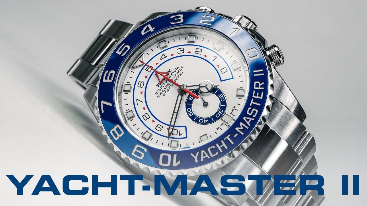 Mona Lisa Tengo una clase de ingles Intensivo ROLEX YACHT MASTER 2 WATCH REVIEW | YACHT MASTER 2 | THE BIGGEST ROLEX YOU  CAN BUY - YouTube