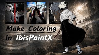 How to Color Manga in IbisPaintX 🔥 | Manga Coloring Tutorial