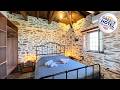 San Lorenzo Cottage - Παραδοσιακα Πετρινα Δωματια | Volos, Greece | Hotel Review 🛏️