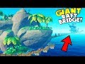 BUILDING GIANT RAFT BRIDGE CONNECTING TWO ISLANDS!? (New Creative Mode) | Raft Gameplay