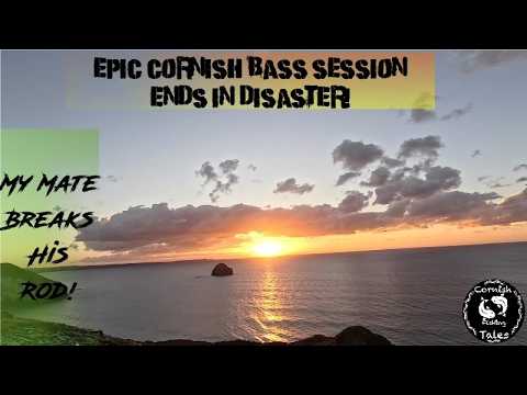 EPIC Cornish Bass Session Ends in Disaster!