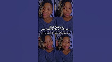 Join The Collective. A safe space to be your authentic self. #blackwomenhealing #softnblk