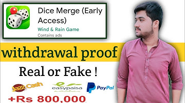 Dice Merge App real or Fake // Dice Merge App withdrawal proof // Dice Merge App review