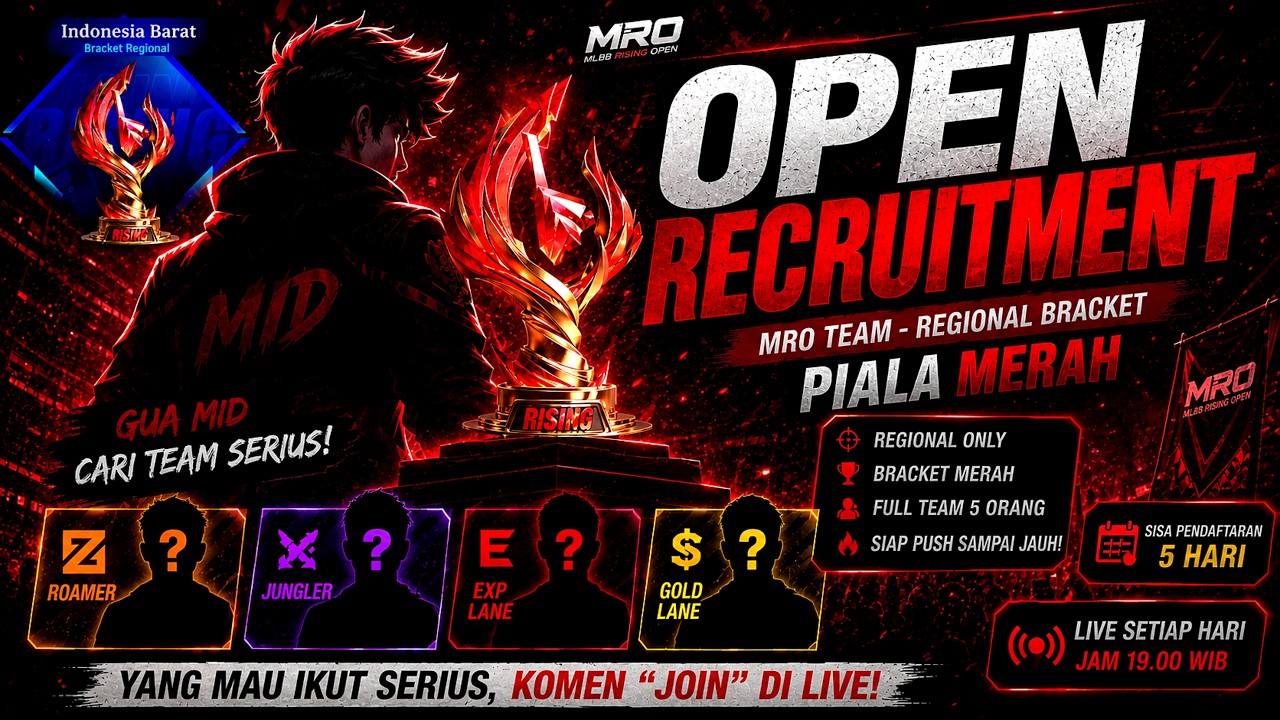 Mro Rising Mlbb MLBB Rising OPEN 🏆 OPEN TRIAL Squad MRO 🎮 Mobile Legends Bang Bang # ...
