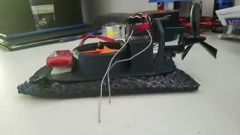 My 3D Printed Mini HoverCraft