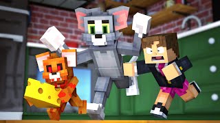 JERRY.EXE ME ATACOU NO MINECRAFT !! ( TOM E JERRY )