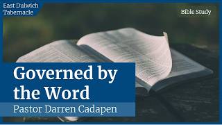 Governed by the Word | Distinctive Features of the Reformed Faith